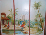 Chinoiserie du XVIII eme siecle